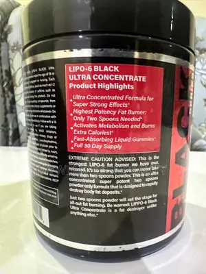 Original Nutrex Lipo6 Black -Fat Destroyer