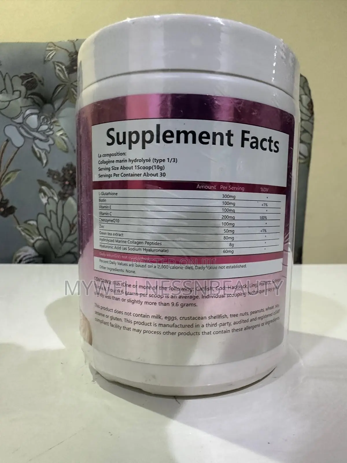 Collagen Glowing Powder- Natural Collagen Boost