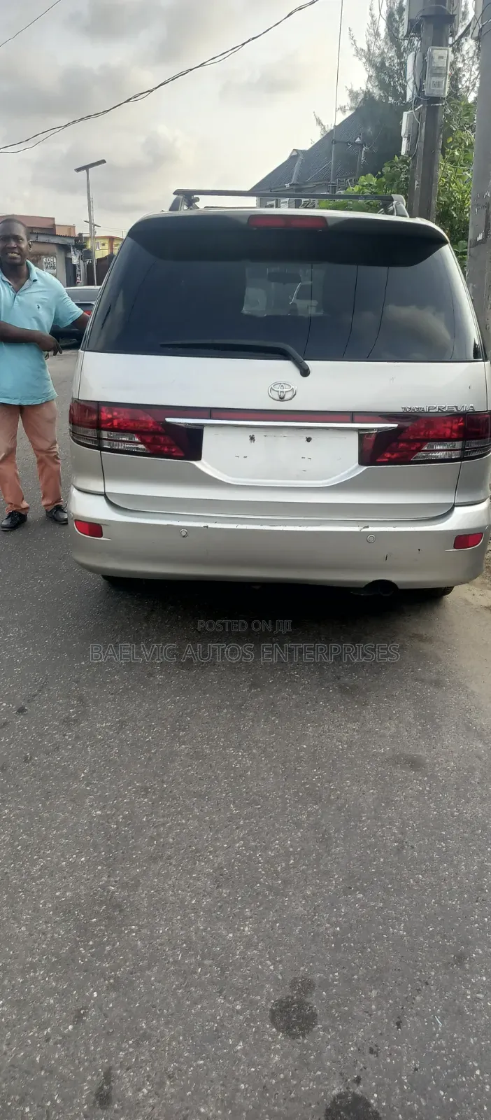 Toyota Previa 2007 Silver