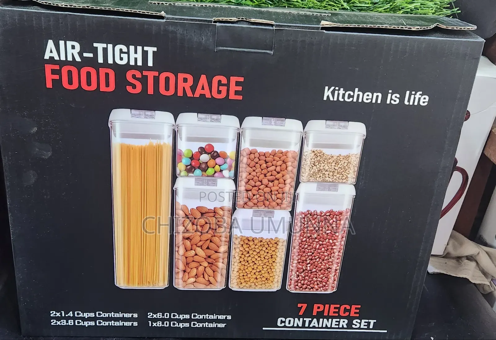 Food Storage Container by 7 PCS