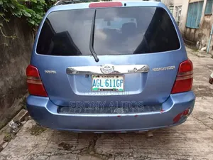 Toyota Highlander 2004 Blue