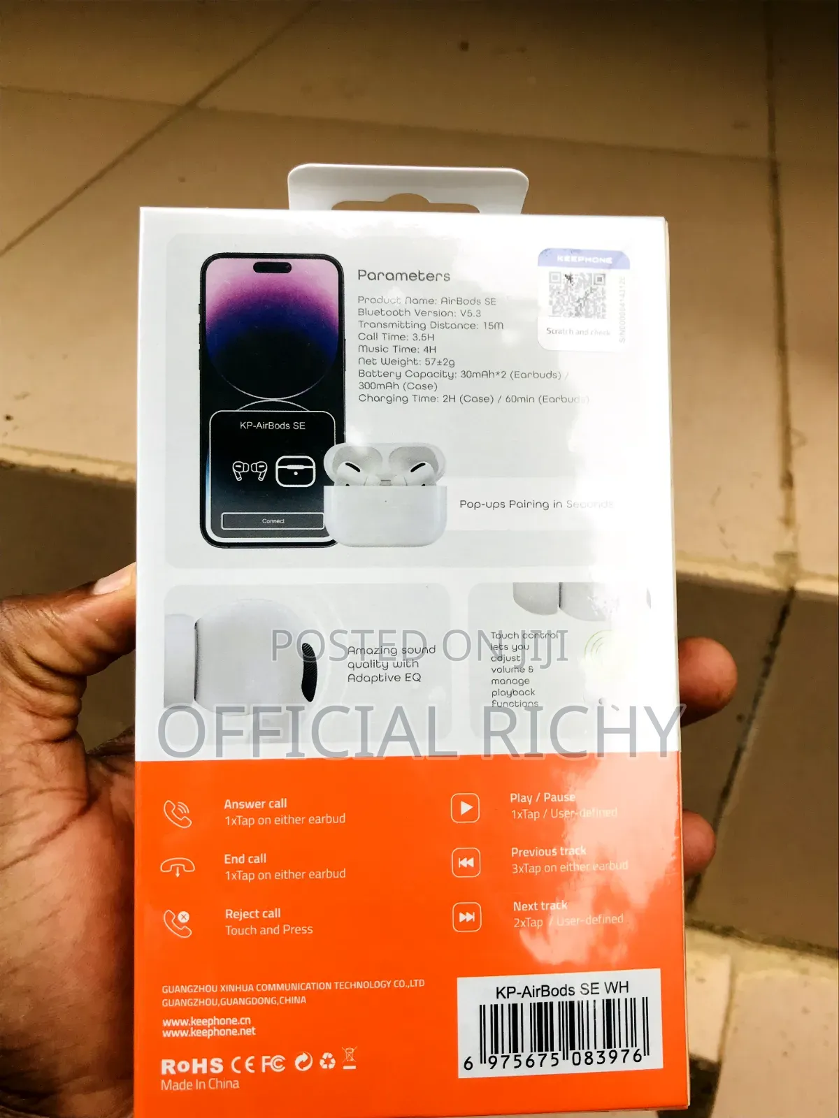 Brand New Keephone Wireless Earbuds Se for Sale
