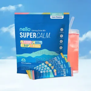 Nello Super Calm  Drink Mix - Lemon Focus and Relaxation Support