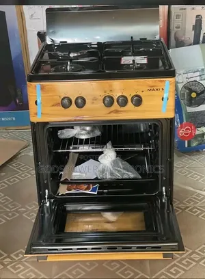 Maxi Made in Turkey 6060 3b+1p Wood Standing Gas Cooker