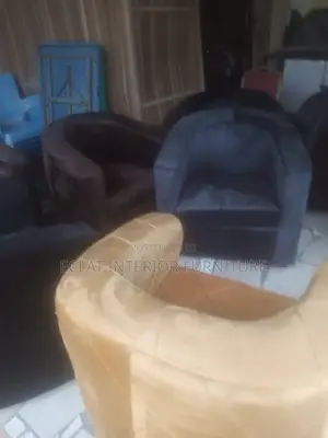 Bucket Chair Available in Blue and Oda Colors
