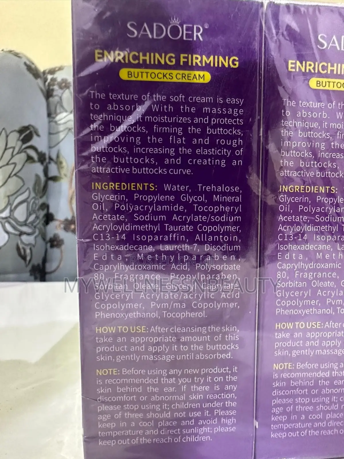 Buttocks Cream