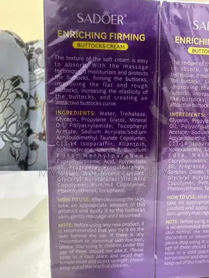 Buttocks Cream