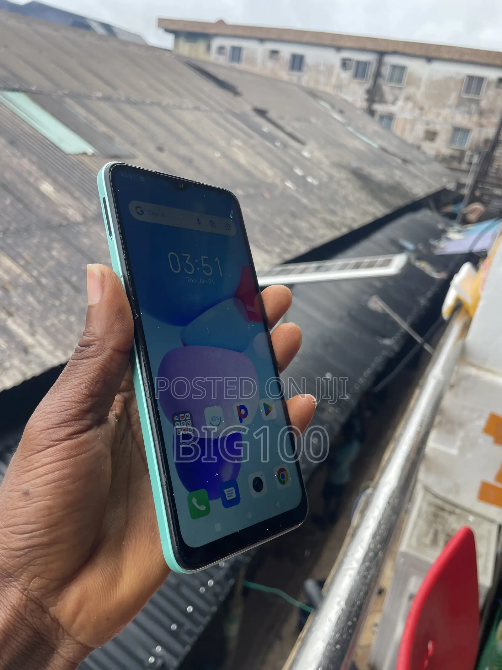 Itel A60 32 GB Green