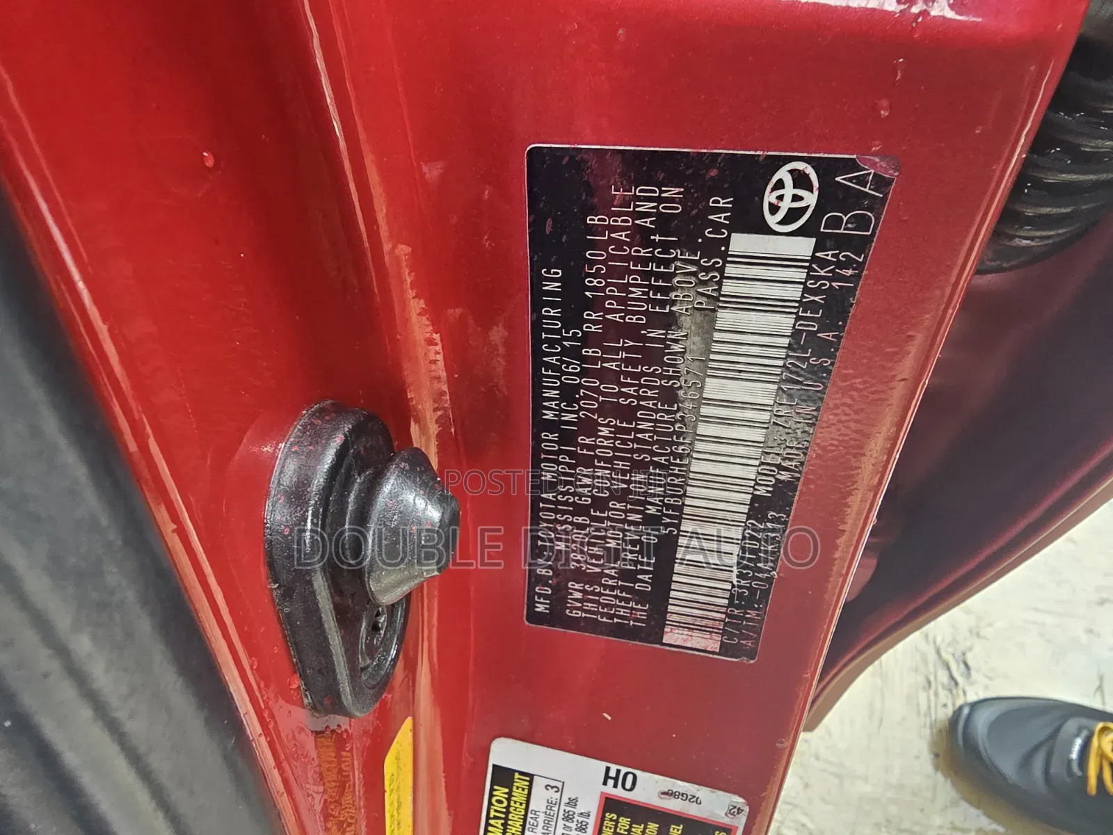 Toyota Corolla 2014 Red