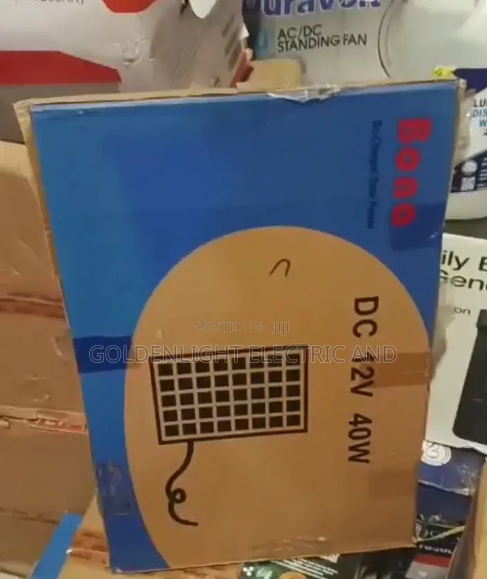 Bona DC 12V 40W DC-Charged Solar Panel
