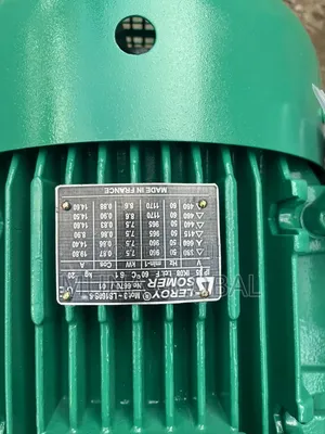 7.5kw Leroy Somer Electric Motor 960rpm