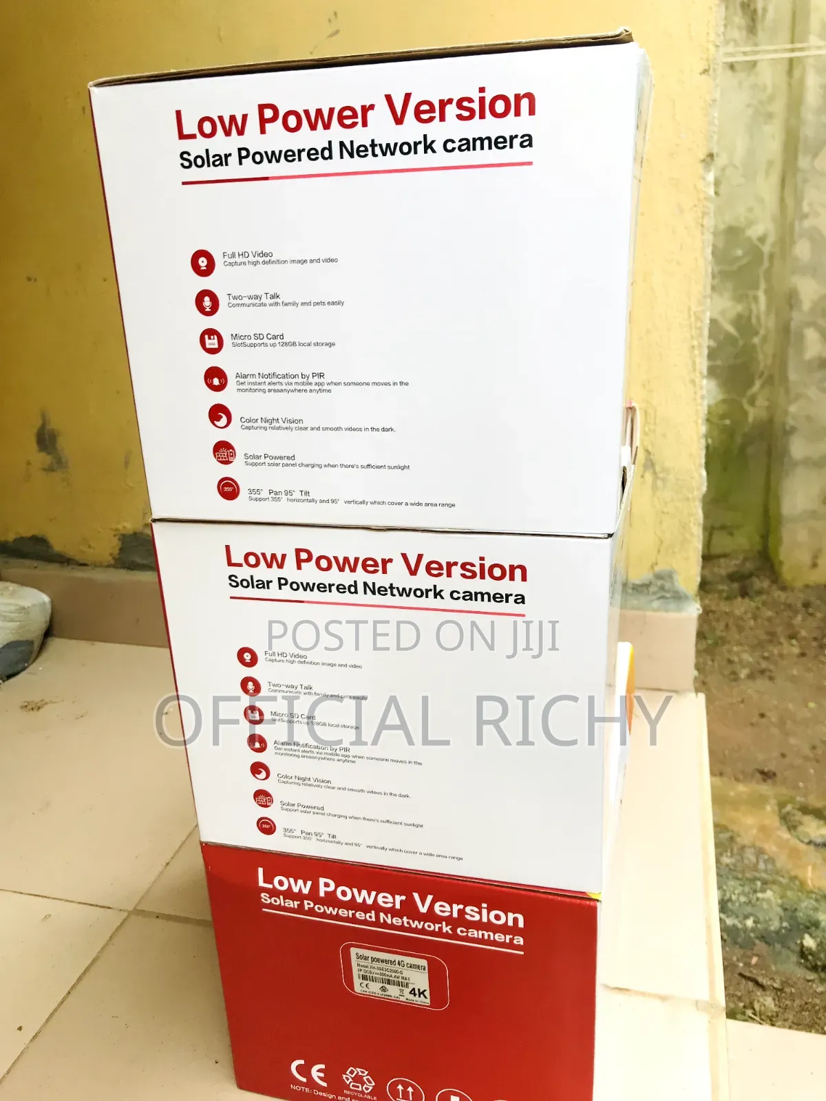 Solar Powered - Low Powered Vision Camera