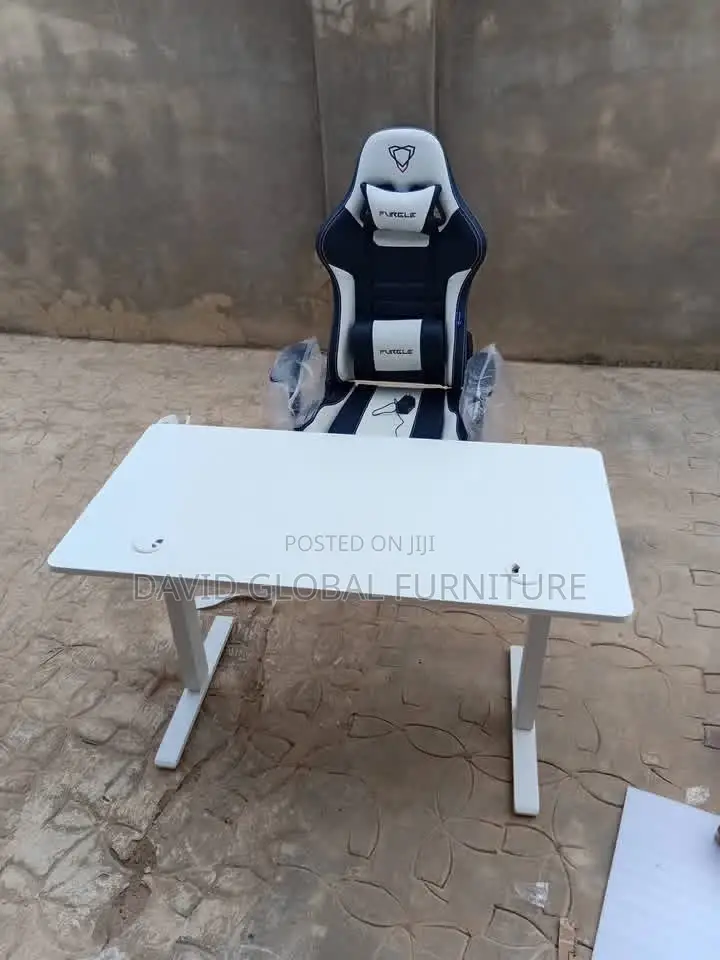 Electric/Motorized Office Table With Chair