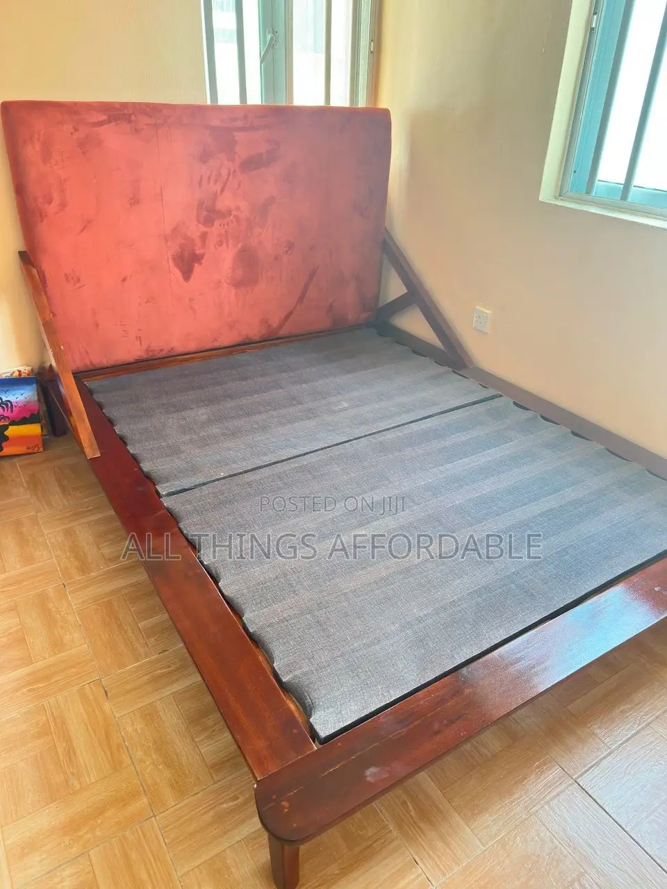 7 Seater Couch, 4by6 Bedframe, Dinning Set, TV Console