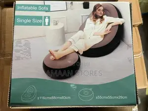 Inflatable Sofa With Leg Rest - Portable Comfort Anywhere