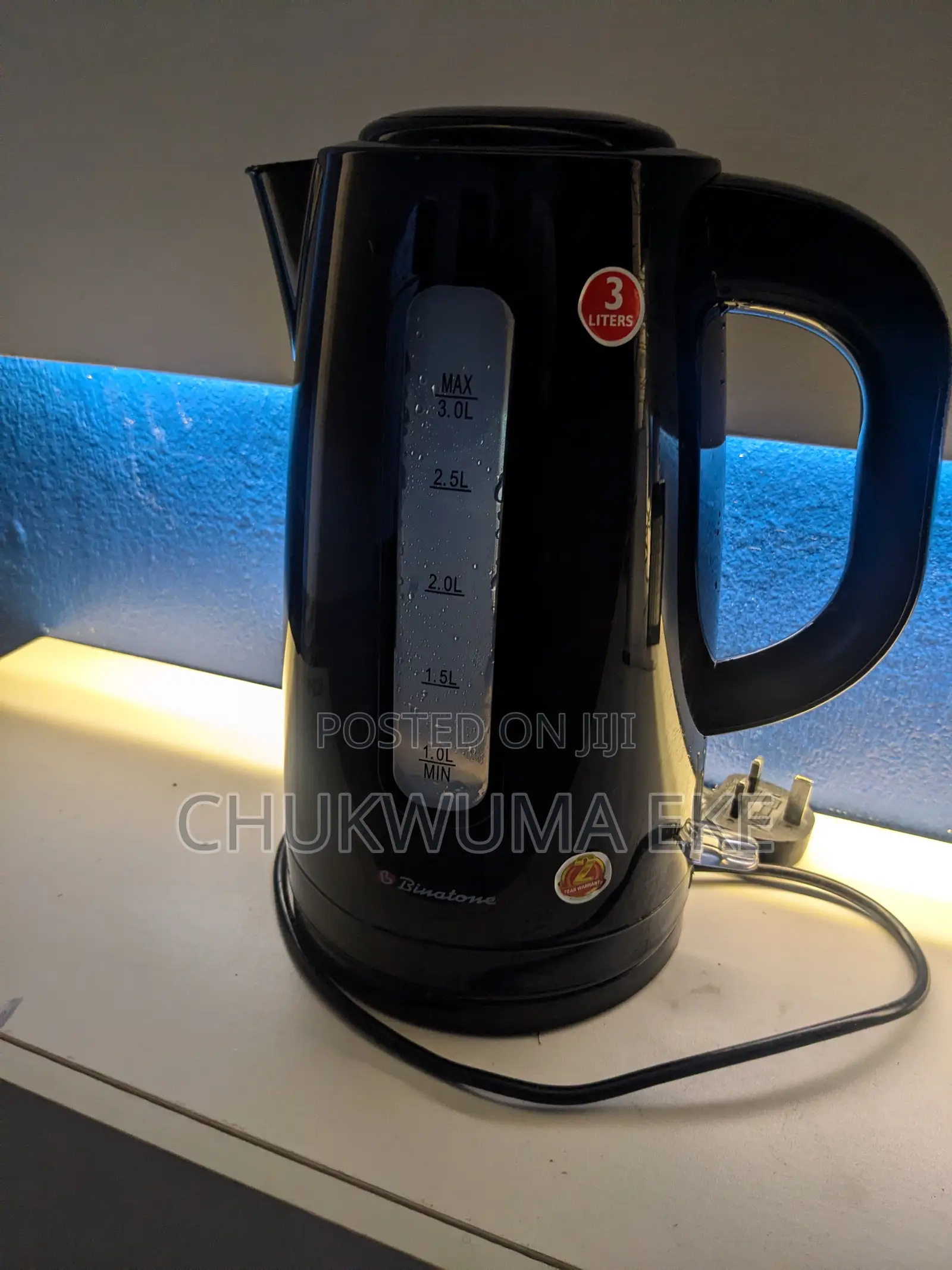3L Binatone Kettle