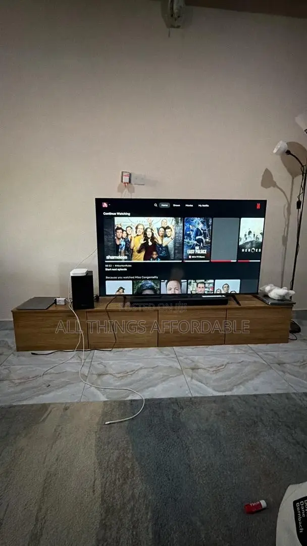 7 Seater Couch, 4by6 Bedframe, Dinning Set, TV Console