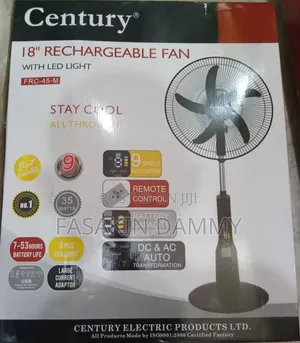 Rechargeable Fan