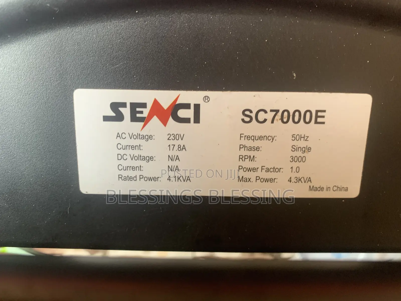 Senci Generator Sc7000