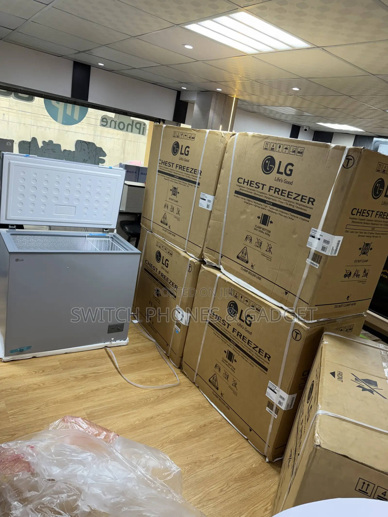 LG Chest Freezer 198l (Gcfb200bqcf)