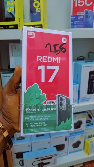 New Xiaomi Redmi 17 256 GB Red