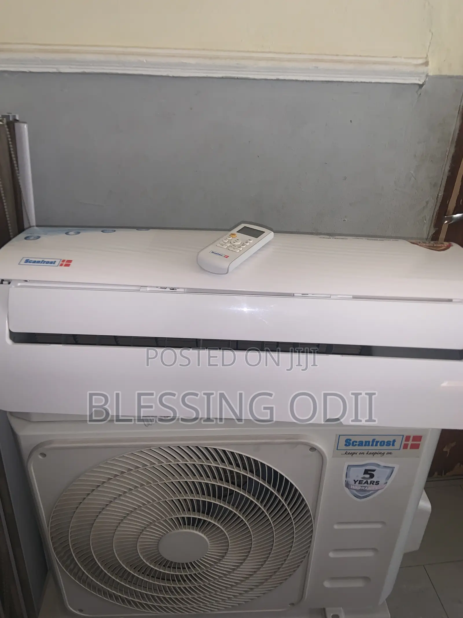 Scanfrost 2hp Low Voltage AC 7months Use With Accessories