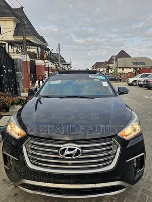 Hyundai Santa Fe Limited Ultimate AWD 2017 Black