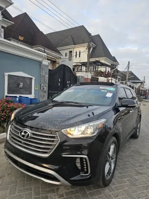 Hyundai Santa Fe Limited Ultimate AWD 2017 Black