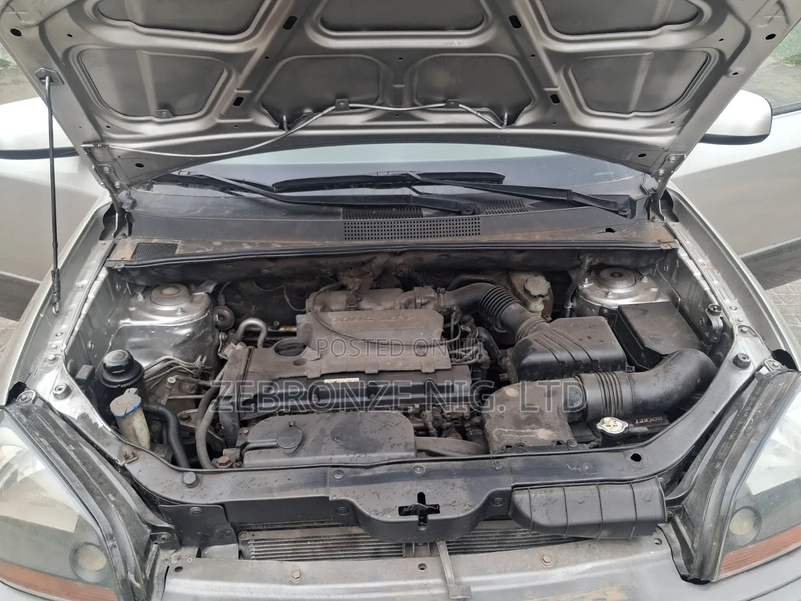 Hyundai Tucson 2005 Silver
