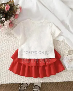 2pcs Baby Girl Outfit Set
