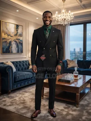 The Black Double-Breasted Suit That Does It All