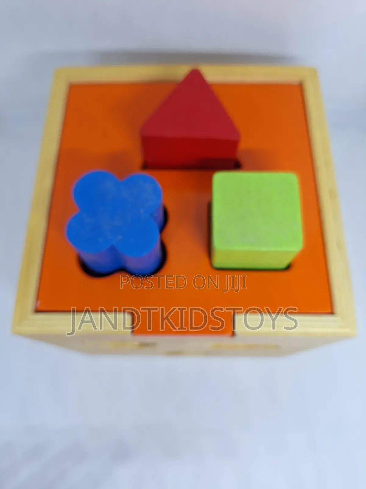 Wooden Shape Sorter Box