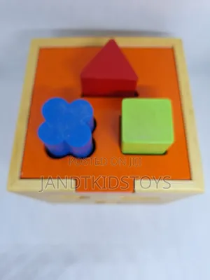Wooden Shape Sorter Box