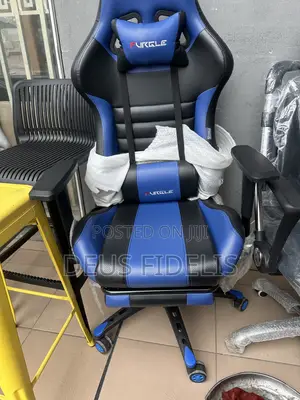 Furgle Gaming Chair With Headrest and Lumbar Support - New