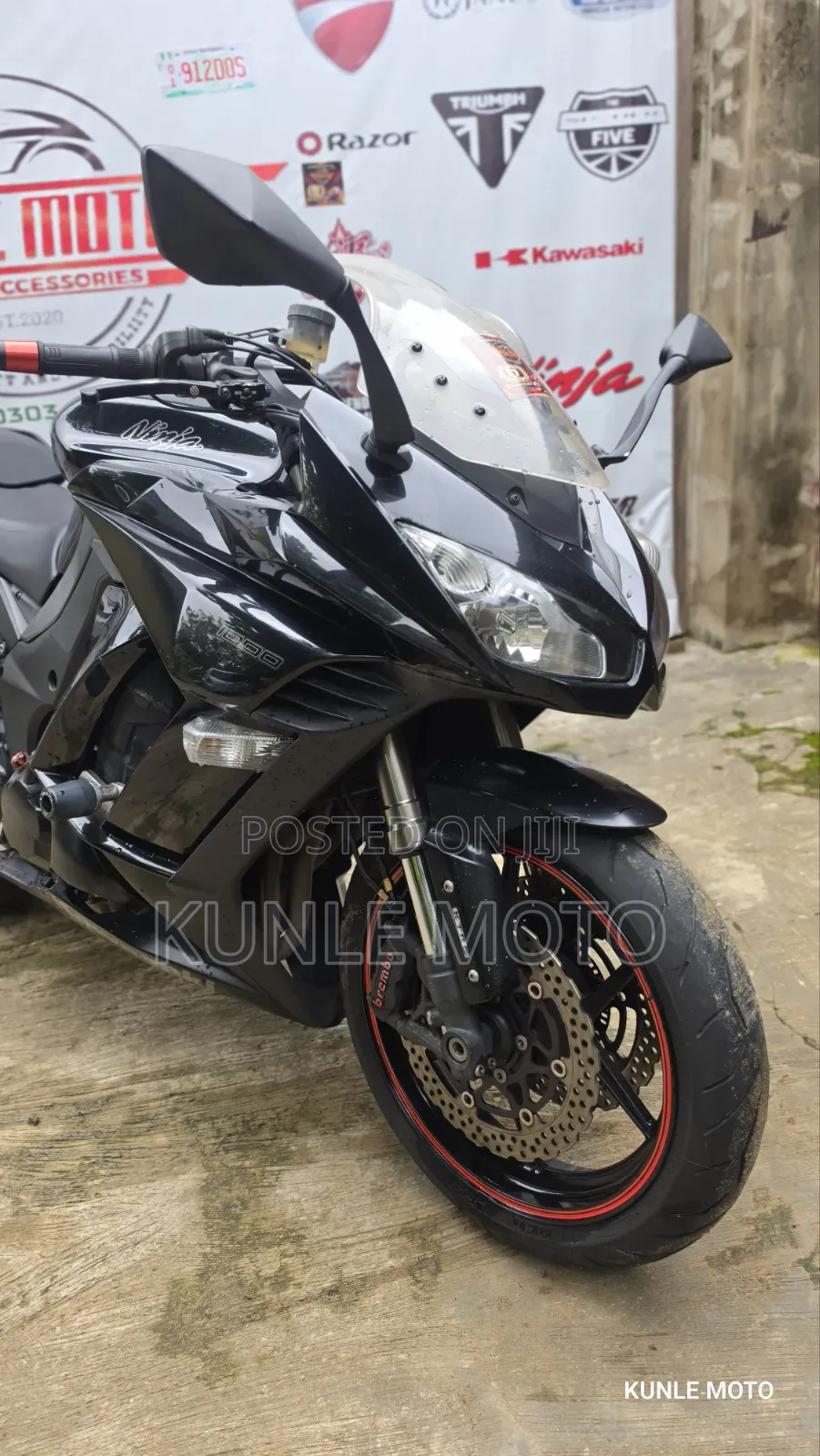 Kawasaki Ninja 1000 2013 Black