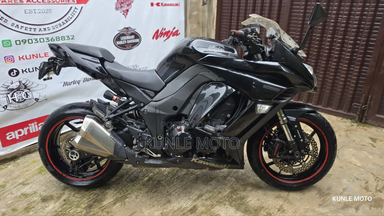 Kawasaki Ninja 1000 2013 Black