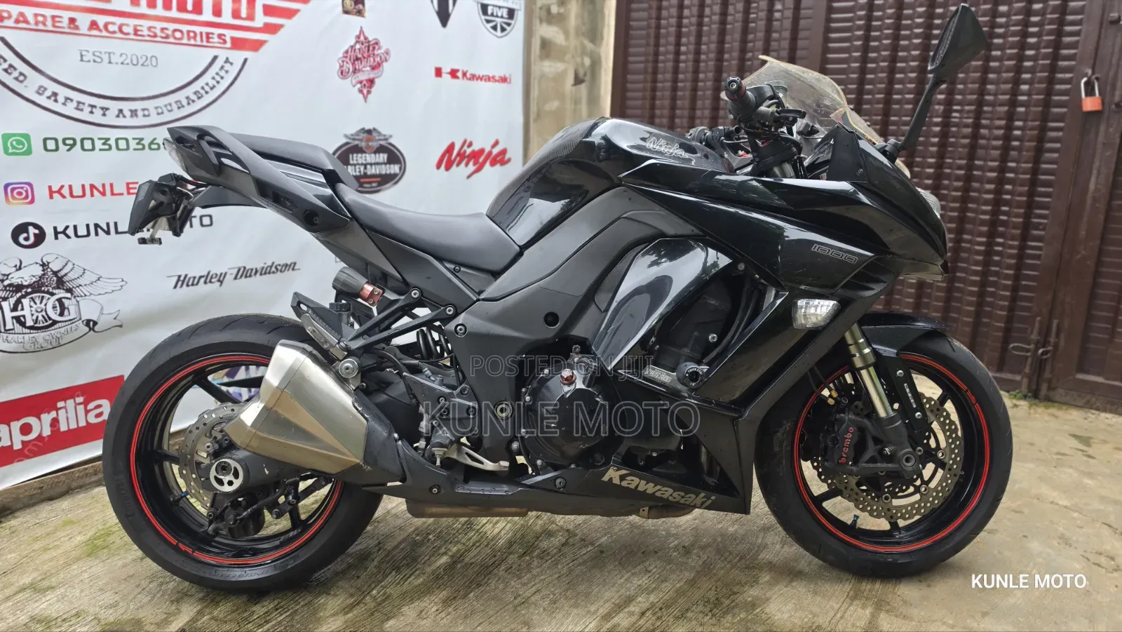 Kawasaki Ninja 1000 2013 Black