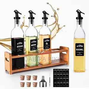 500ml 4 Set Oil Bottle Dispenser