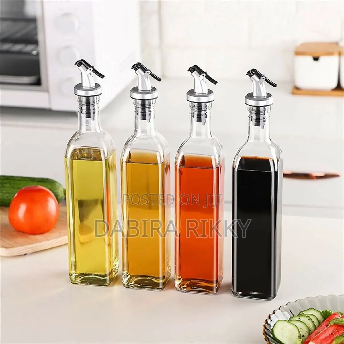 500ml 4 Set Oil Bottle Dispenser
