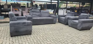 Executive Sofa Set 7-Seater Gray Color Available for Pickup