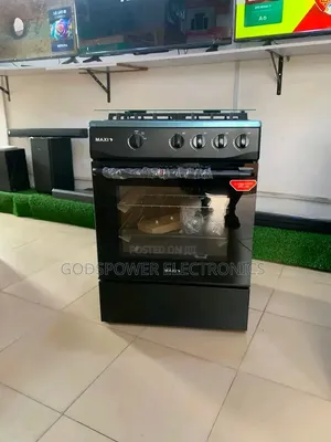 Original Maxi 60 by 60 4 Burners Standing Gas With Oven