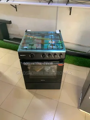 Original Maxi 60 by 60 4 Burners Standing Gas With Oven