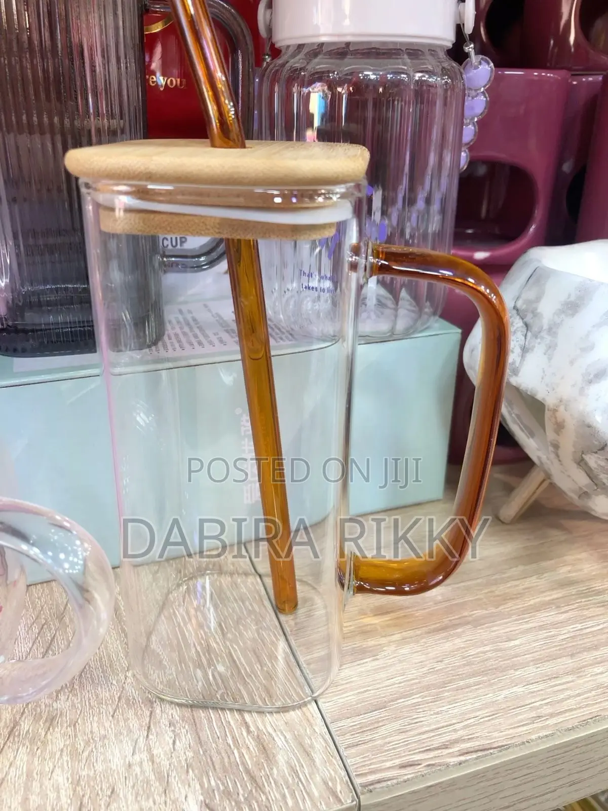 Sippy Glass Cup