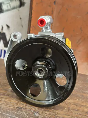Mercedes Benz Power Steering Pump Iron Pulley 128 Bar