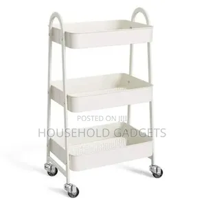 3 Layer Metal Multipurpose Trolley