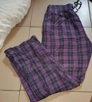 Unisex Checkered Trouser