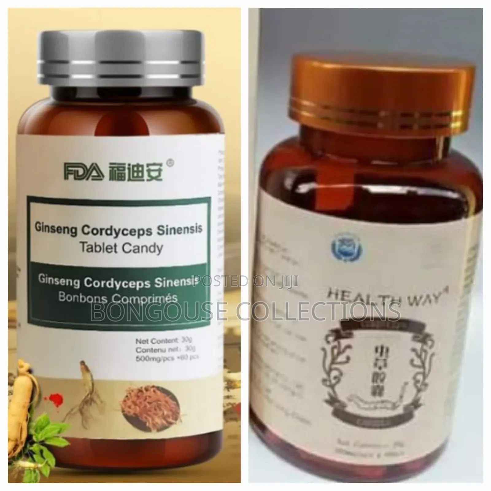 Ginseng Cordyseps Sinensis Tablet Candy/Cordyceps Sinensis Capsule