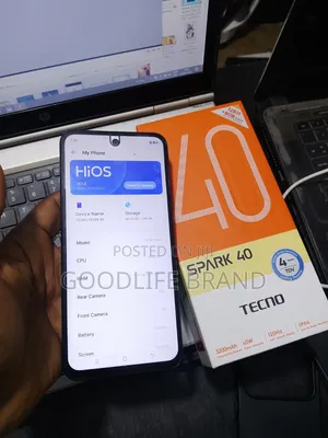 Tecno Spark 40 128 GB Black