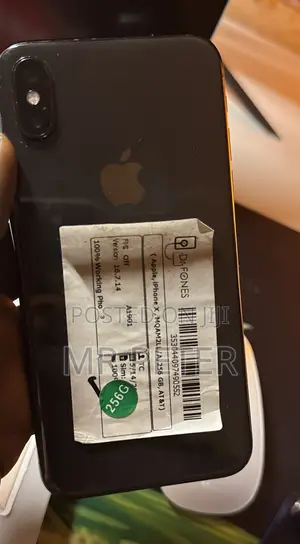 Apple iPhone X 256 GB Black