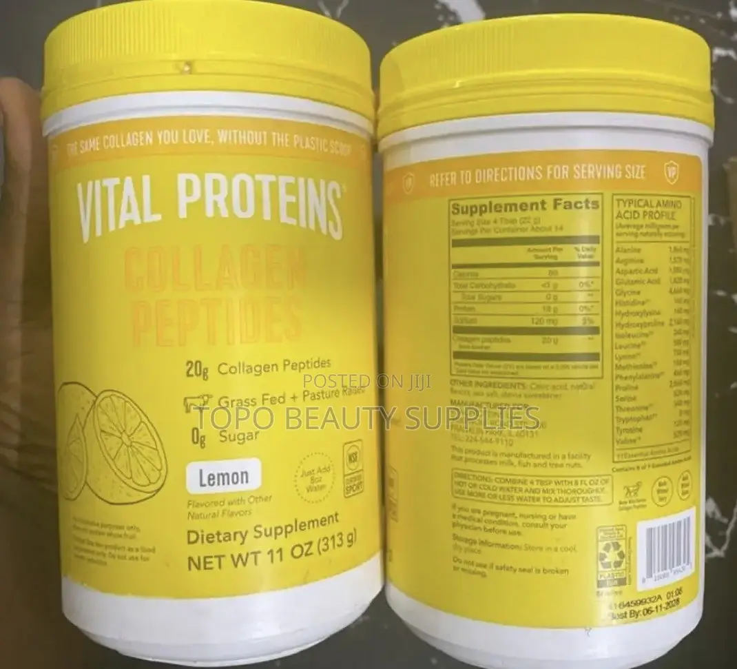 Vital Proteins Collagen Peptides(lemon)